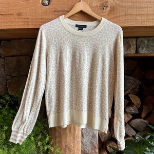 Sanctuary animal print sweater